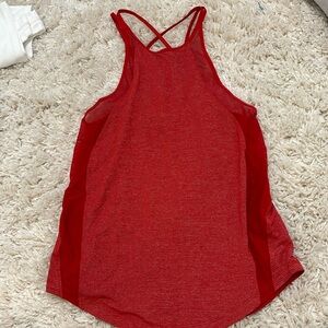 lululemon top red size 4